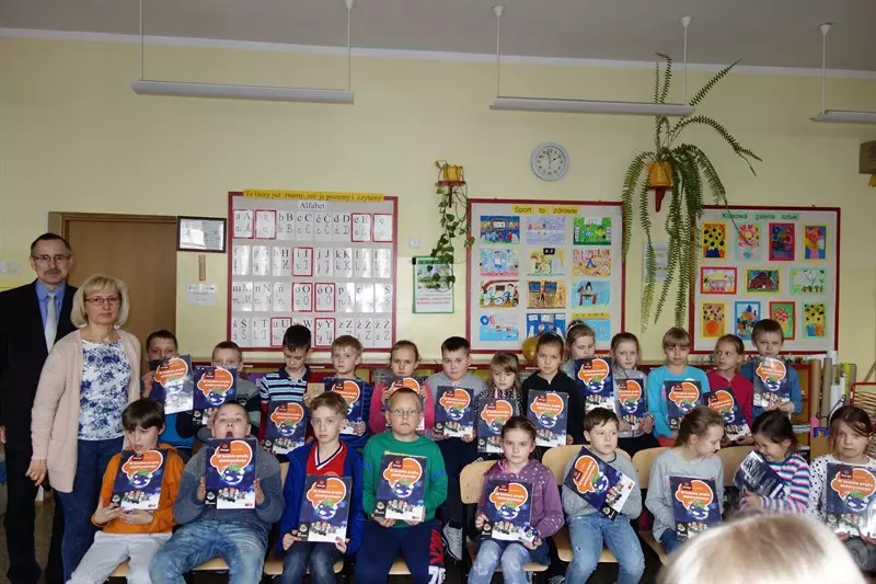 Uczniowie ze Szkoły Podstawowej nr 2 w Olsztynie
