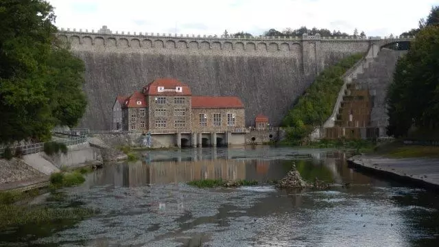 Elektrownia wodna w Pilchowicach na rzece Bóbr
