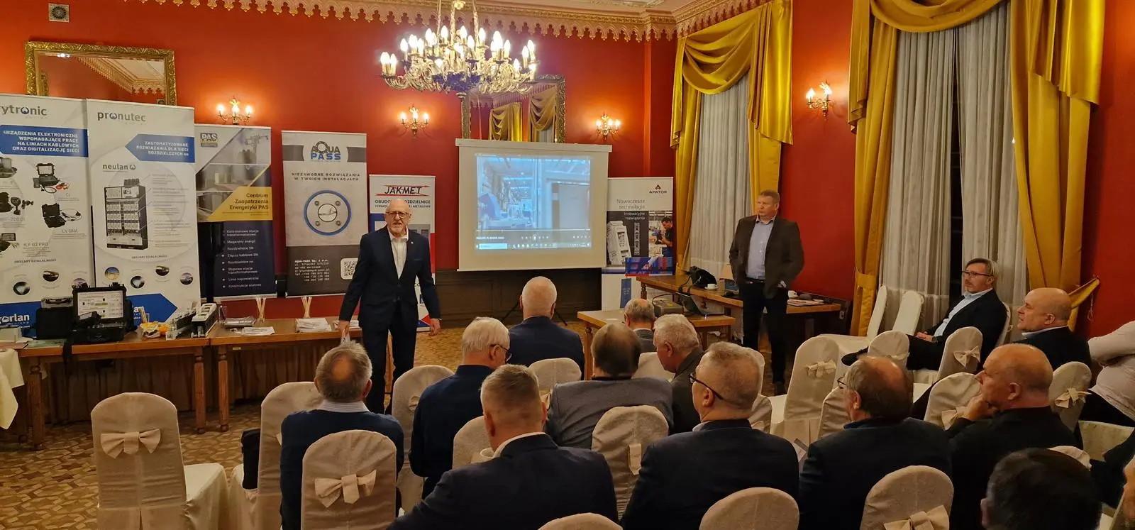 Uczestnicy spotkania Koła SEP Iława w Bałoszycach